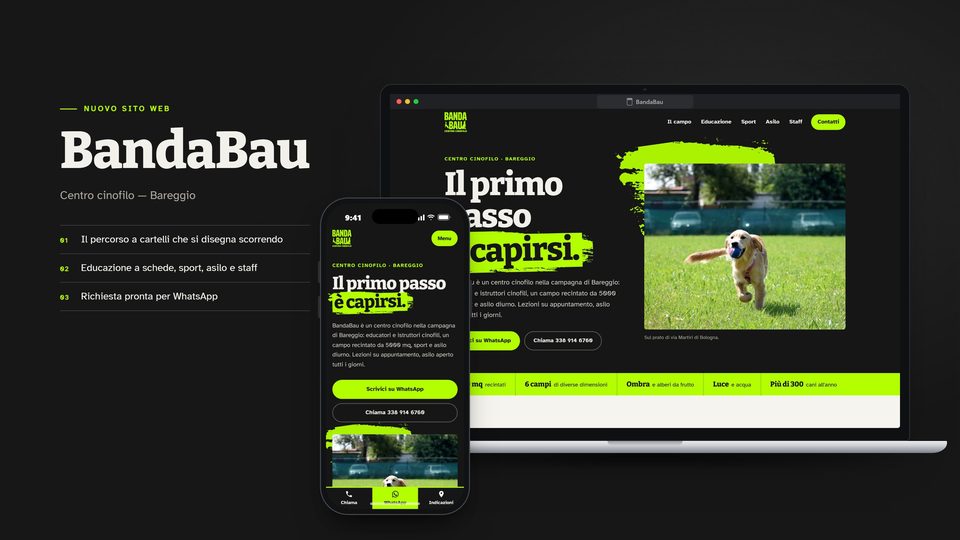 Anteprima del sito BandaBau
