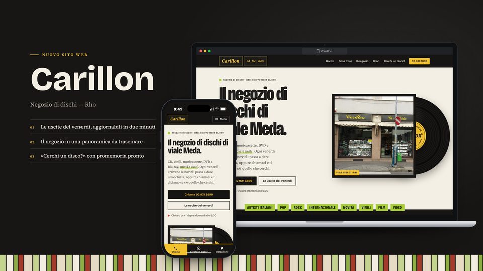 Anteprima del sito Carillon