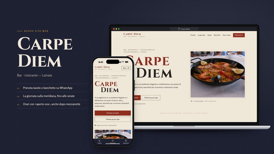 Anteprima del sito Carpe Diem