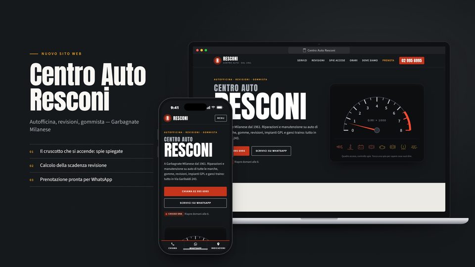 Anteprima del sito Centro Auto Resconi