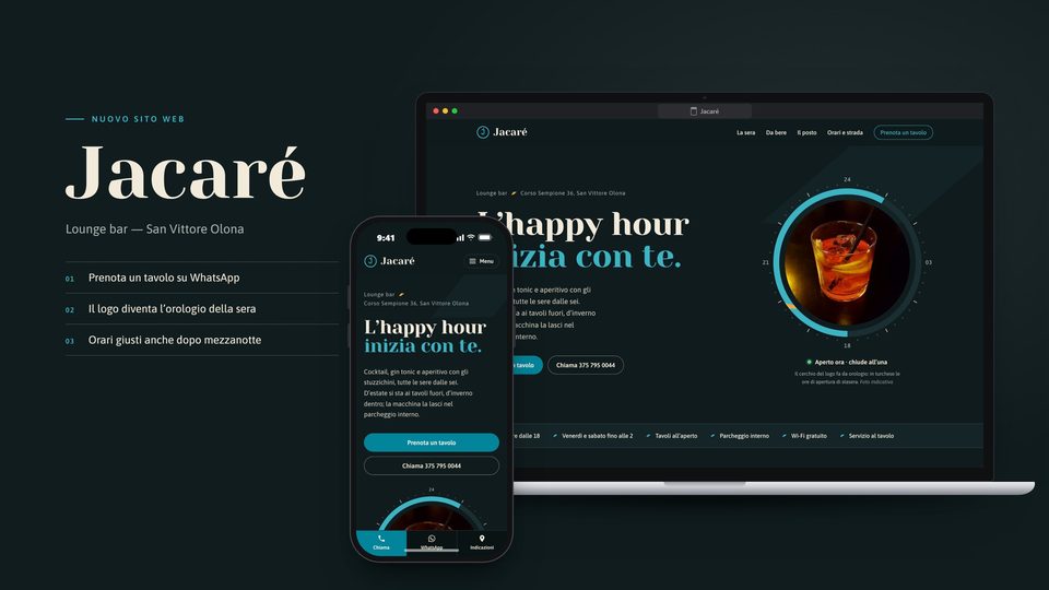 Anteprima del sito Jacaré