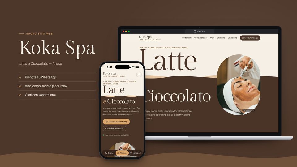 Anteprima del sito Koka Spa
