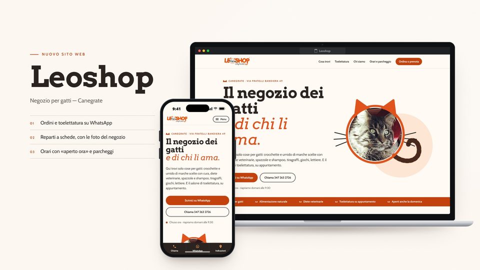 Anteprima del sito Leoshop