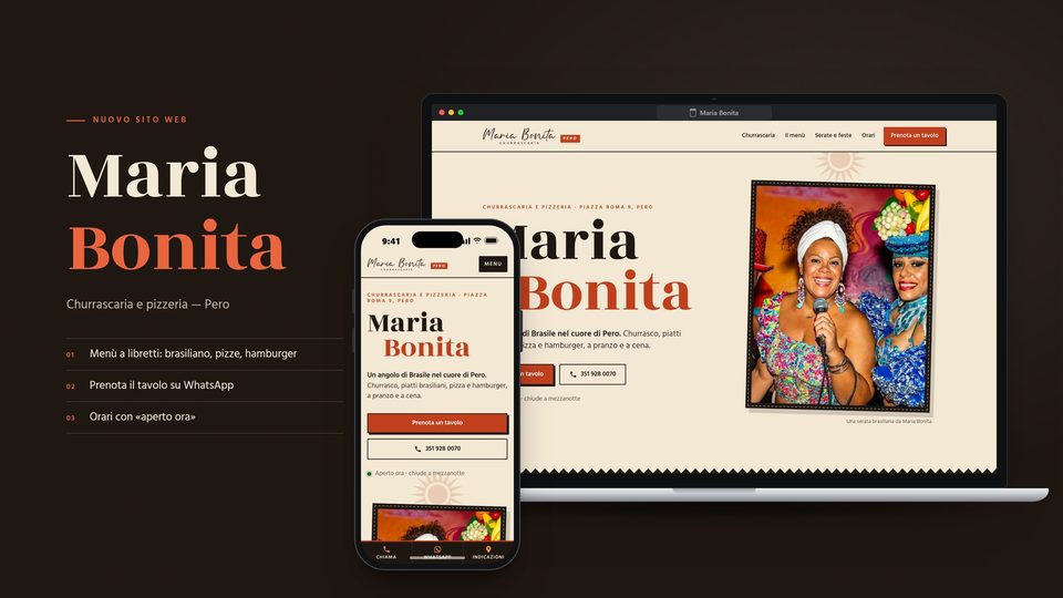 Anteprima del sito Maria Bonita