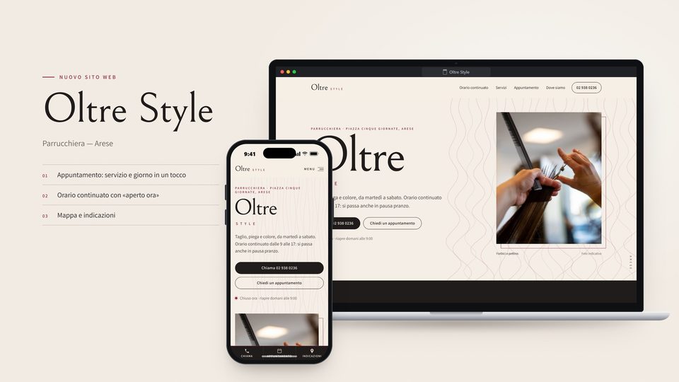 Anteprima del sito Oltre Style